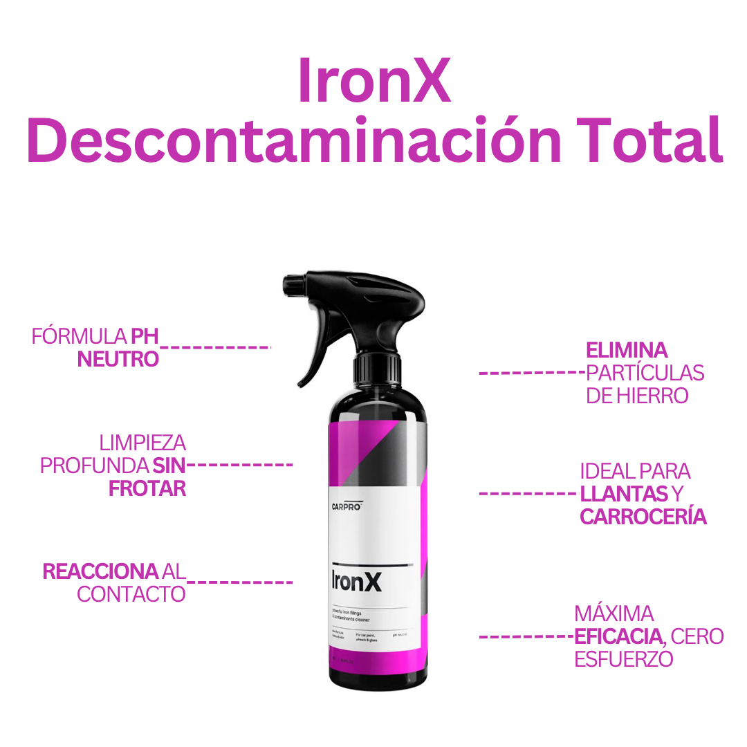 Iron X - Descontaminante de llantas - 500 ml