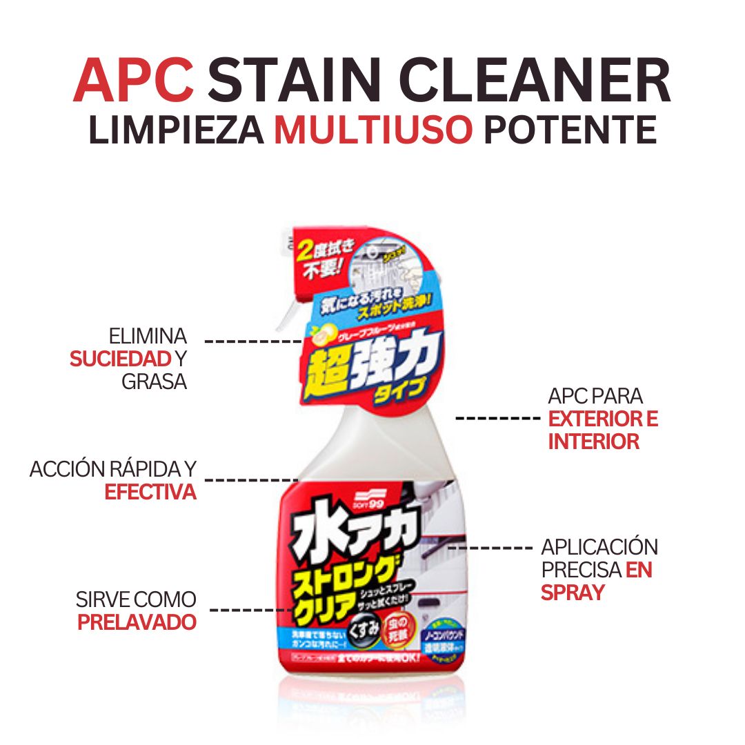 APC Multiuso Soft99 Stain Cleaner Strong Type 500ml