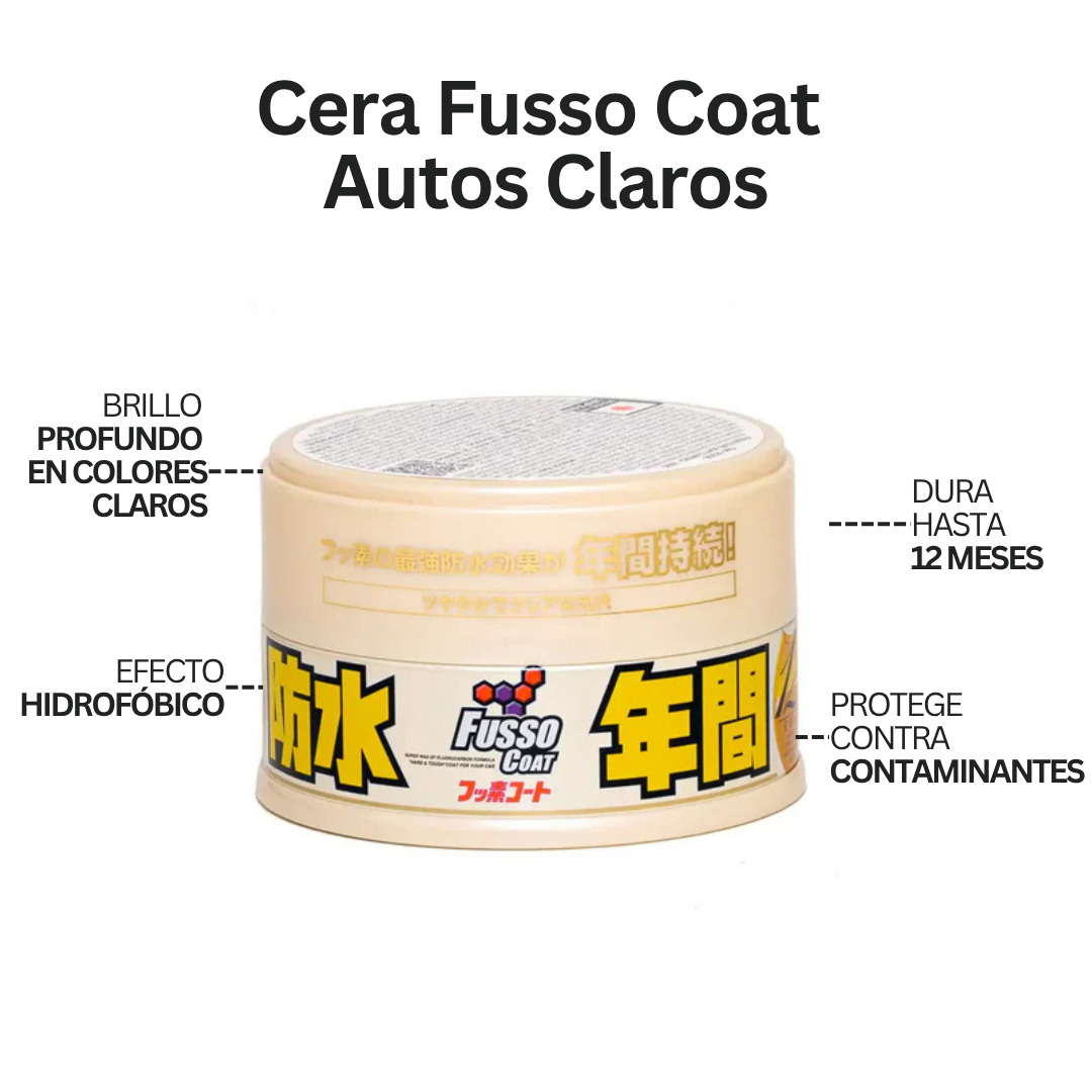 Cera Fusso Coat Autos Claros 200g