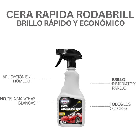 Cera Líquida Rápida Rodabrill