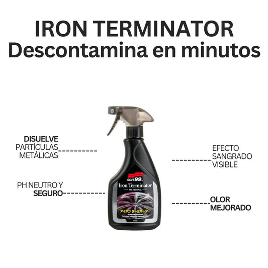 Iron Terminator Descontaminante de llantas 500 ml