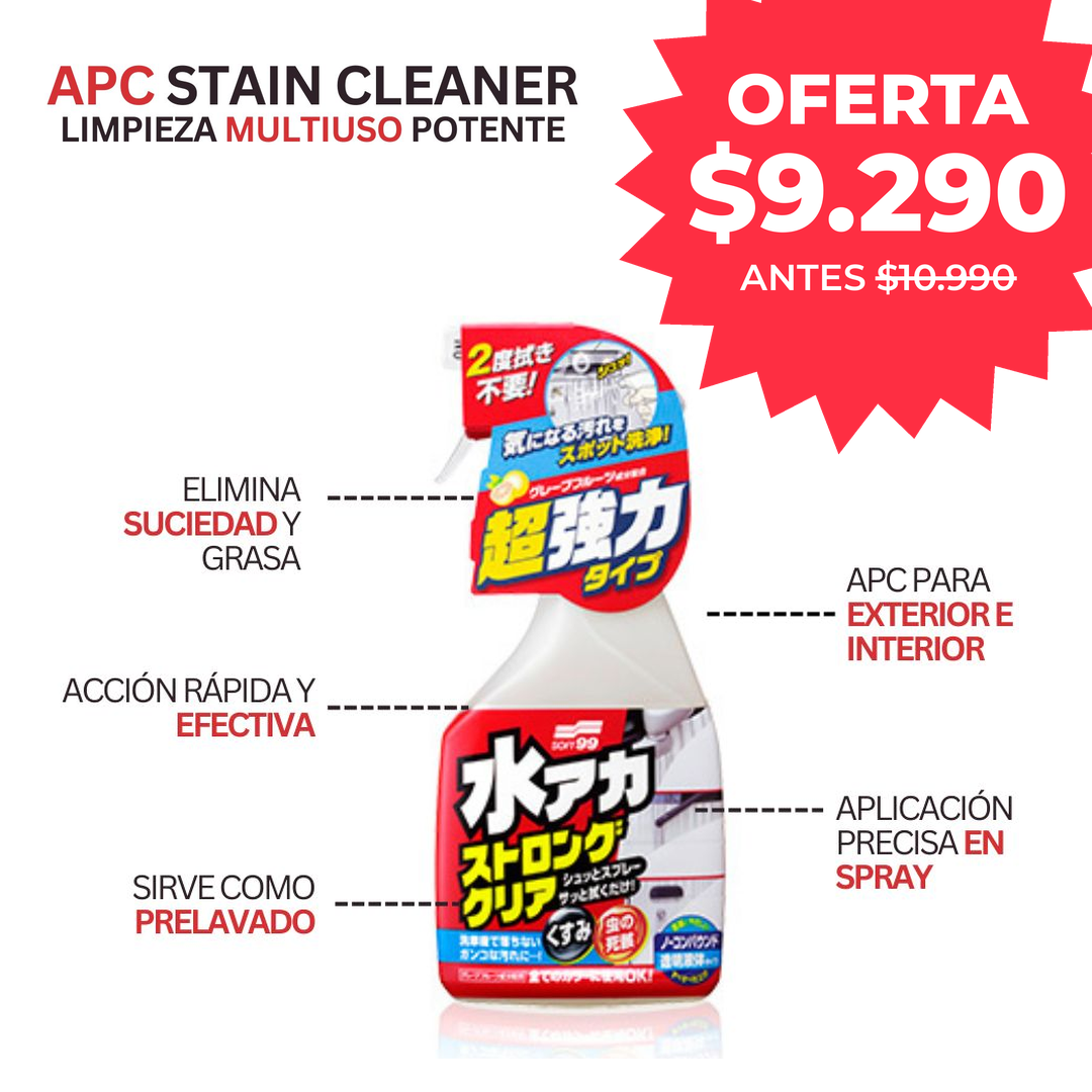 APC Multiuso Soft99 Stain Cleaner Strong Type 500ml