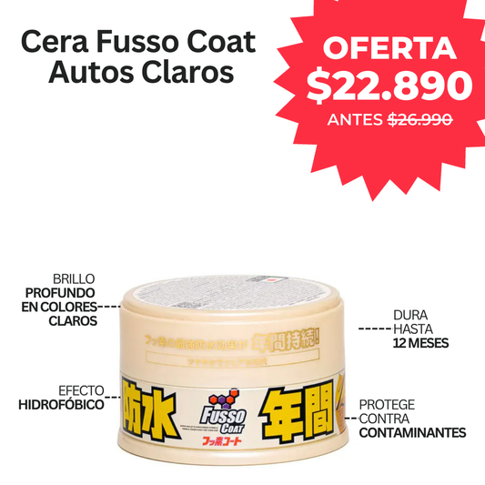 Cera Fusso Coat Autos Claros 200g