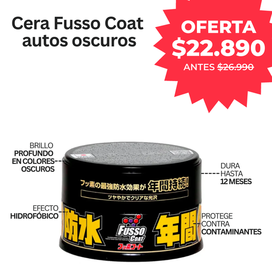 Cera Fusso Coat Autos Oscuros 200g