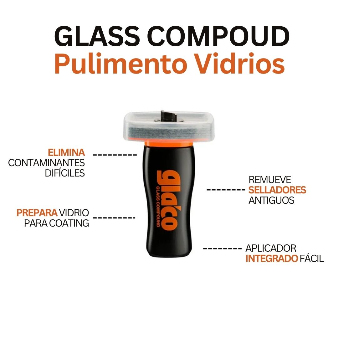 Glaco Glass Compound Roll-On 100ml Pulidor de Vidrios Soft99