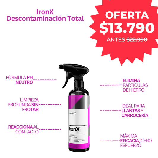 Iron X - Descontaminante de llantas